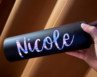 Custom Vinyl Decal to personalize your water bottle, laptops, and more