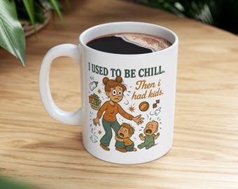 Funny Mom Coffee Mug, Sarcastic Parenting Gift