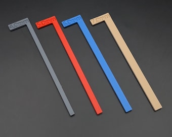 3D Printed L-Spacers - 2mm-10mm - Book Binding & Box Making Craft Alignment Tool