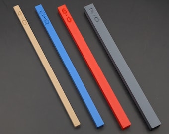 3D Printed Square End Spacers - 2mm-10mm - Book Binding & Box Making Craft Alignment Tool