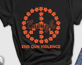 Camiseta "Basta de violencia armada", camiseta de activista, camiseta de "Dejen de matar gente", camiseta de la escuela Uvalde, camiseta de "Política y cambio", camiseta con el símbolo de la paz
