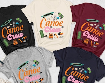 Canoe Crew Shirt, Canoe Lovers, Lake Shirt, Nature Lover T-Shirt, Kayaking Shirts, Fishing Shirt, Camping Shirt, Canoe Shirt, Canoeing Shirt