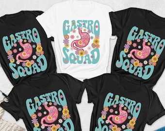 Gastro Squad Shirt, Gastroenterology Crew Shirt, Gastro Crew Gift, GI Nurse, Gastroenterologist Gift, Endoscopy Shirt,Funny Gastro Team Gift