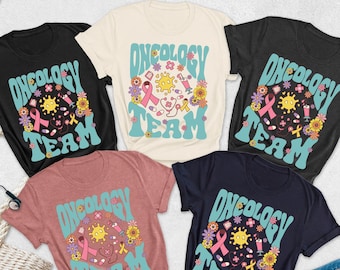 Oncology  Squad Shirt, Custom Oncology Nurse Shirt, Oncology Shirt, Oncology Crew Shirts, Medical Oncology Shirt, Onc Tee, Oncologist Gifts
