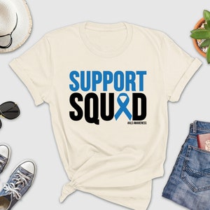 ALS Awareness Support Squad Shirt, ALS Survivors Shirt, Als Fighters Shirt, Als Shirt, Als Support Team Shirt, ALS Awareness Ribbon Shirt