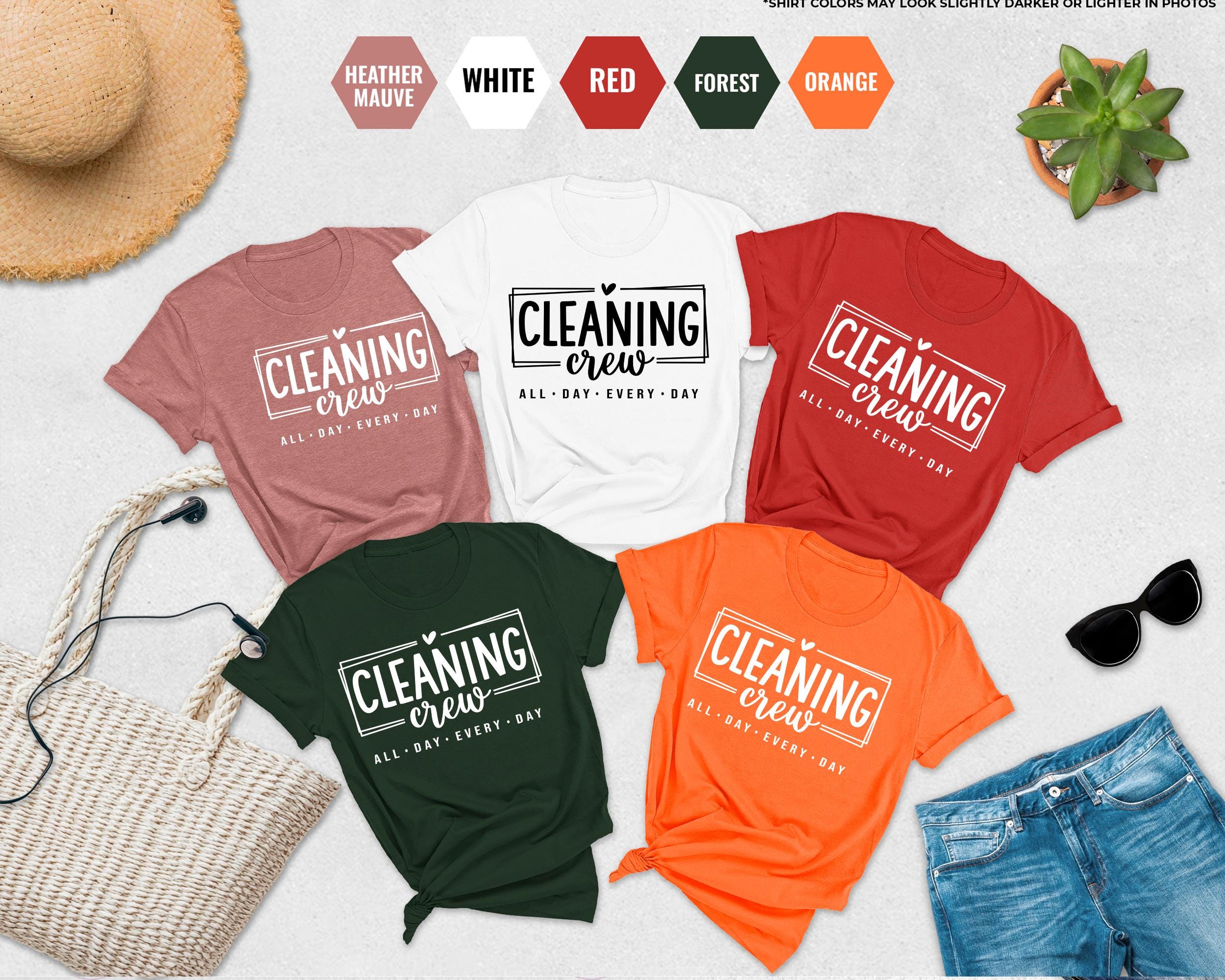 Cleaning Crew Shirts - Etsy
