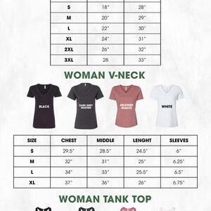 a poster with different types of shirts on it