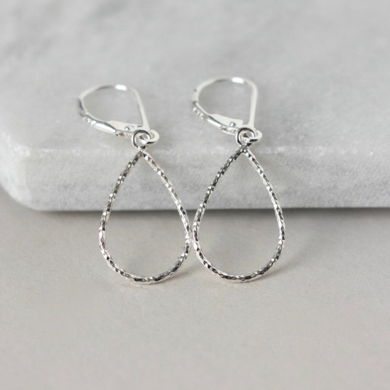Hoop Earrings, Everyday | Sterling silver hoop earrings, Silver hoop  earrings, Sterling silver hoops