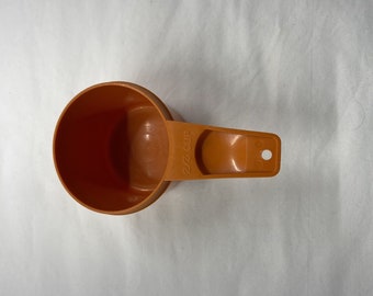 Vintage Tupperware Orange 2/3 Cup Nesting Measuring Cup #763-7 Replacement