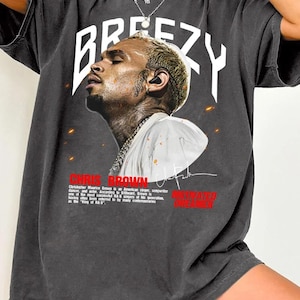 Vintage Chris Brown Breezy Bowl Comfort Colors Shirt, Retro Chris Brown Tour Shirt, Breezy Bowl XX 2025 T-Shirt, Chris Brown Fan Tee