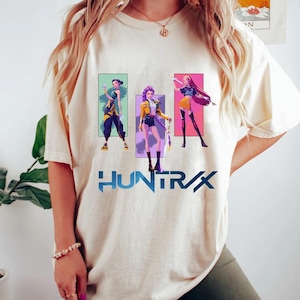 Kpop Huntrix Comfort Colors Tee, Kpop Demon Hunters Shirt, Kpop Huntrix Pin, Huntrix Tee, Mira, Rumi, Zoey Tee, Saja Boys Fans Shirt