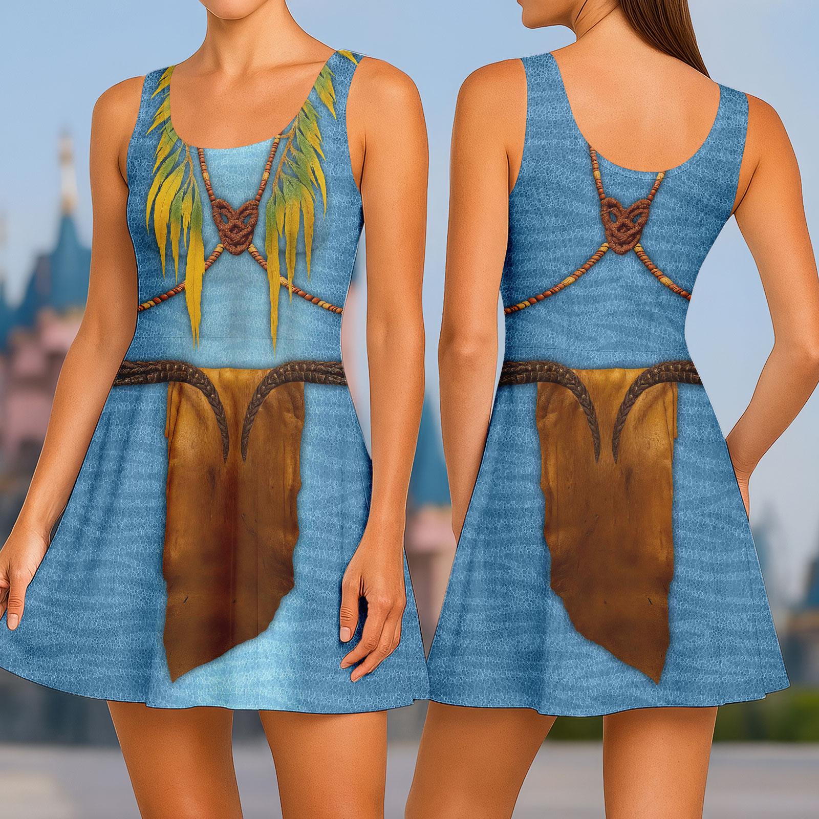 Discover Neytiri Skater Dress, Disney Avatar Cosplay Costume, The Way of Water Dress, Animal Kingdom The World of Avatar