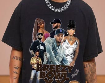 Chris Brown Tour Breezy Bowl XX V2 Comfort Colors Shirt, Concert 2025 Shirt, Chris Brown Graphic Tee, Chris Brown Tee, Chris Brown Gift