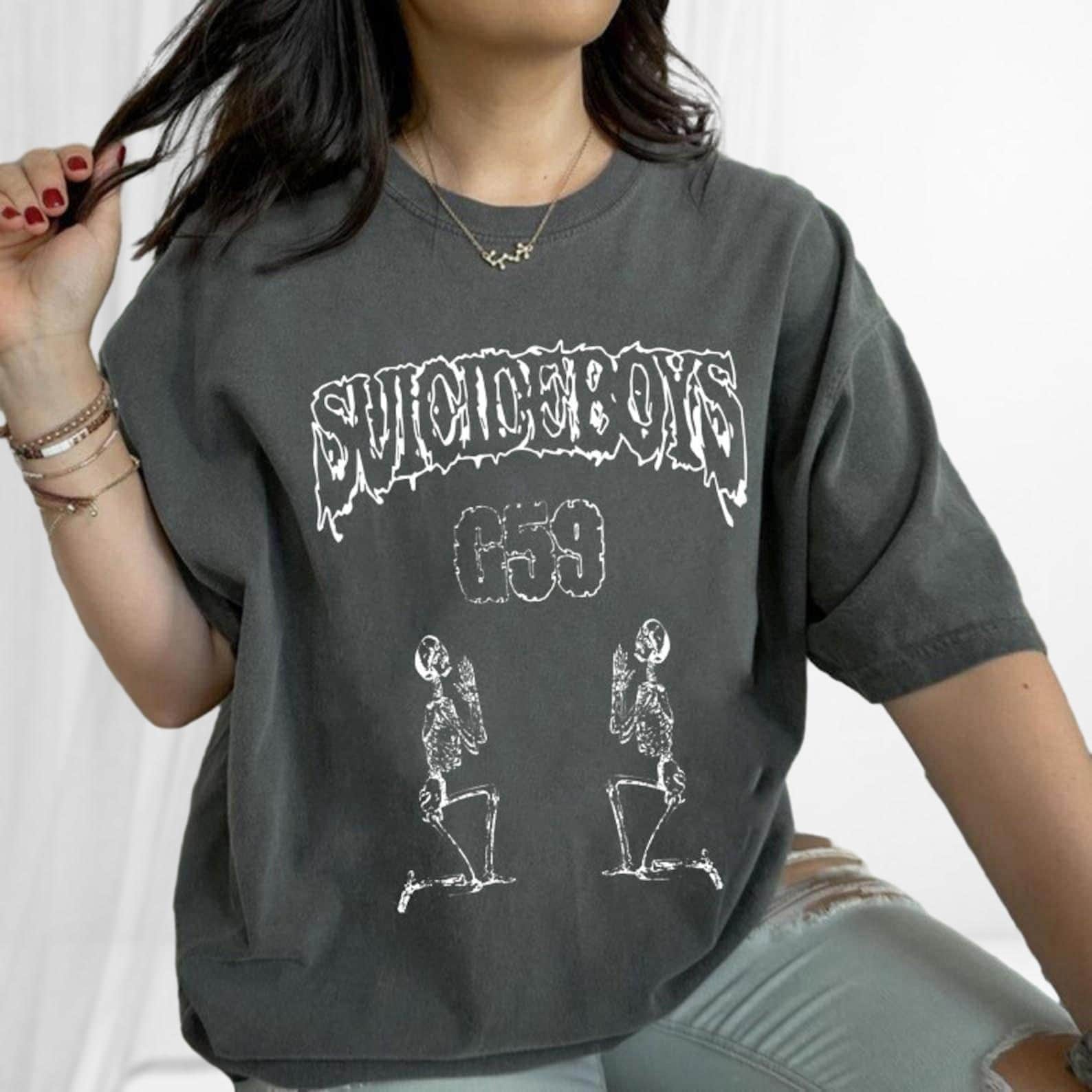 SuicideBoys Comfort Colors Shirt, Suicideboys Merch Shirt, G59 Merch, SuicideBoys Skeleton Shirt, Suicideboy Fan Shirt, Uicideboy Shirt