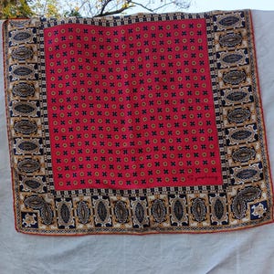 26&quot; vintage silk scarf