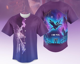 Avatar Fire And Ash Baseball Jersey, Disney Avatar 3 Jake Baseball Shirt, World of Avatar Shirt, Gift For Fans