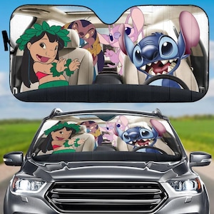 Lilo And Stitch Auto Sunshade, Stitch Movie 2025 Car Sun Shade, Disney Cartoon Car Shade, Magic Kingdom SunShade, Stitch Car Decor