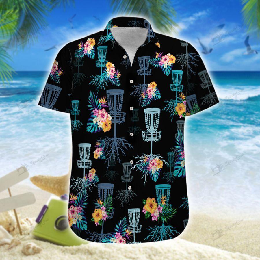 Discover Tropical Disc Golf Hawaiian Shirt and Shorts for Men and Women, Disc Golf Lover Gift