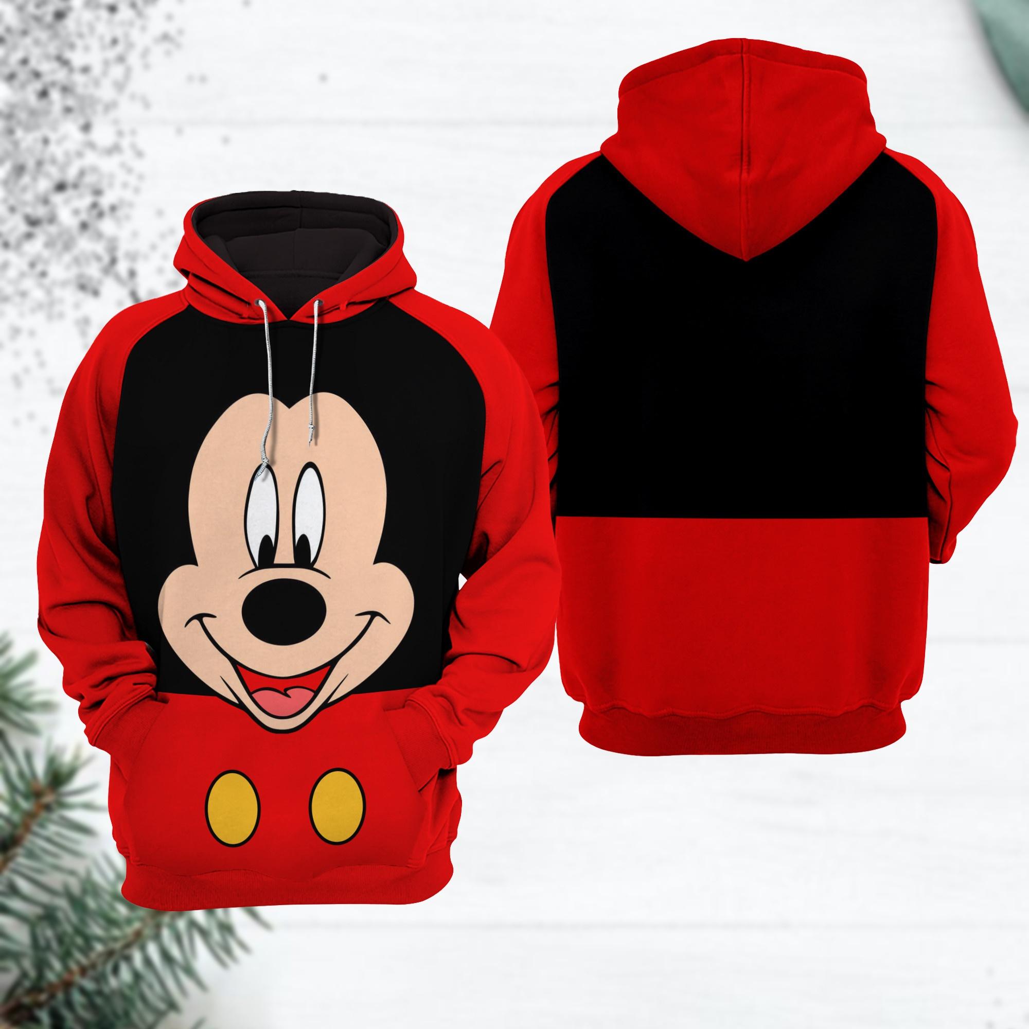 Mickey Hoodie 3d - Etsy