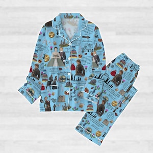 Lallybroch Pajamas, Outlander Lallybroch Women Pajamas, Outlander Pajamas Set, Sassenach Pj Set For Women, Gift For Her
