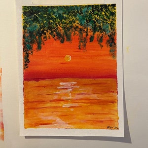 Acrylic painting