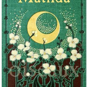 Moon Garden Personalized Bookplates - Bestseller - Vintage Book Labels - Ex Libris, Mother's Day, Art Deco Library