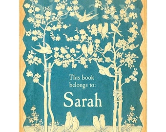 Blue Bird Bookplates - Bestseller - Vintage Gorgeous Book Labels - Baby Shower Gift, Teacher Present, Unique Birthday Gift for Her