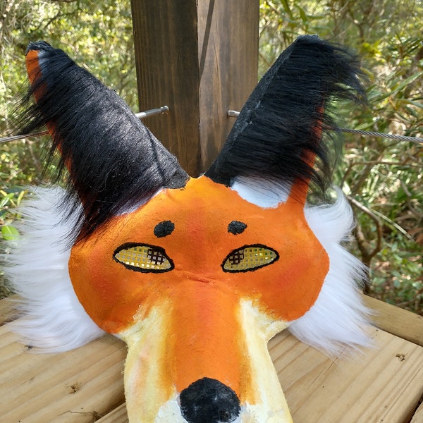 therian red fox mask