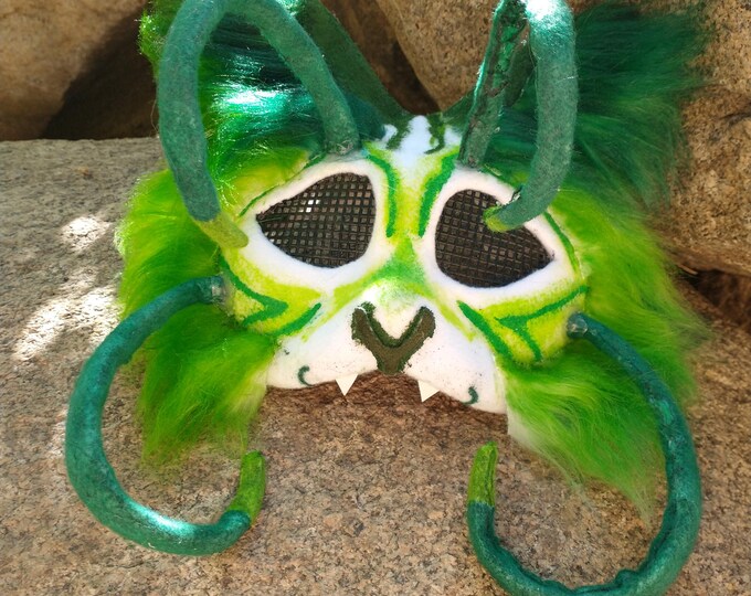 Therian Alien Cat Mask, Kids, Adults, Halloween, Party - Etsy