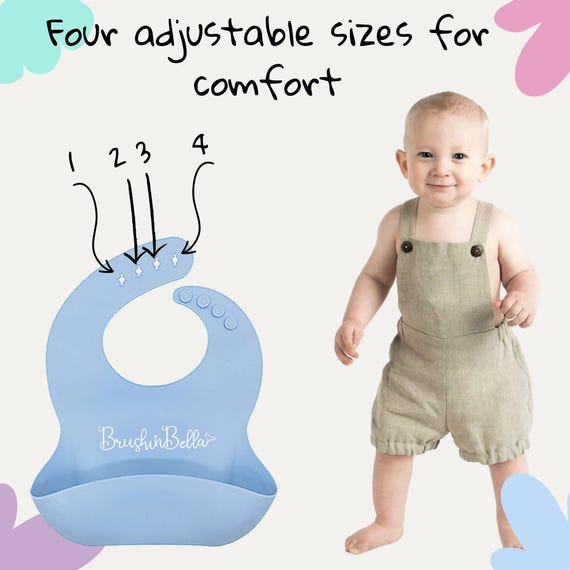 Brushinbella Silicone Baby Feeding Set Collapsible Bowl, Suction