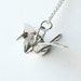 see more listings in the Silver Origami Pendants section