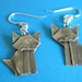 see more listings in the Silver Origami Earrings section