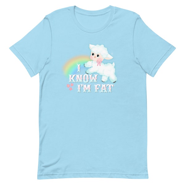 I Know I'm Fat Vintage Lambie Unisex T-Shirt