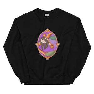 We Love Shelley | Unisex Sweatshirt | Illustrated Shelley Duvall Fan Memorial Robert Altman Stanley Kubrick Horror Faerie Tale Theatre