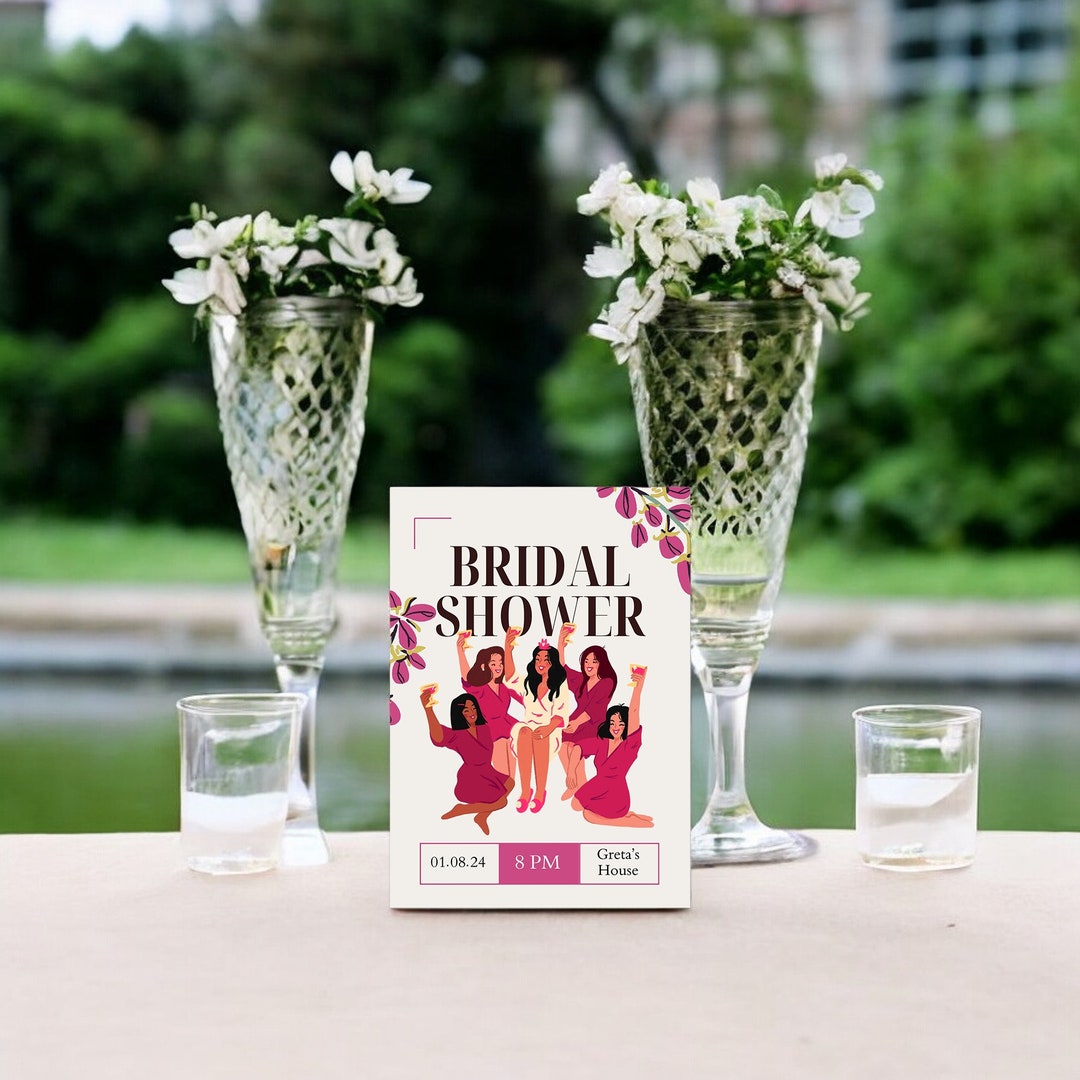 Bridal Shower Card Design Bride - Il 1080xN.6290424399 65kg 