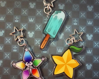 Kingdom Hearts Trios Charms