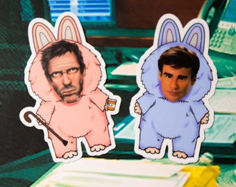 Silly House MD Lafufu inspired Sticker