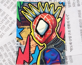 Spider-Punk Spiderverse Sticker
