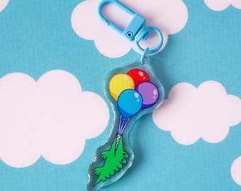 Sanrio Big Challenges Acrylic Keychain