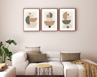 3 Boho Prints for Your Home: Bohemian Style, Modern Wall Art, Chic Decor, Digital Prints, Home Gift // 3 Prints Boho para Decorar tu Hogar