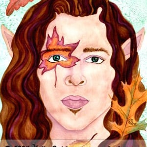Sexy mannelijke portretten, originele aquarel schilderij, originele kunst, Fantasy Artwork, Fairy schilderij, mannelijke kunst, mannelijke kunst Gay, Gay geschenk, Gay kunst
