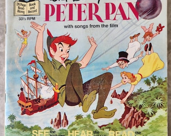 Peter Pan  33 1/3 RPM record/booklet