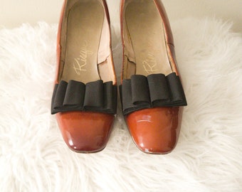 Vintage Risqué Bow Pumps