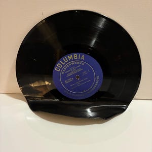 Vinyl Record Shelf for Decor, Small Items, Mini Display Shelf