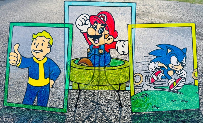 Mario in Warp Pipe - Super Mario Bros - Nintendo - Retro Gaming - 8 X ...