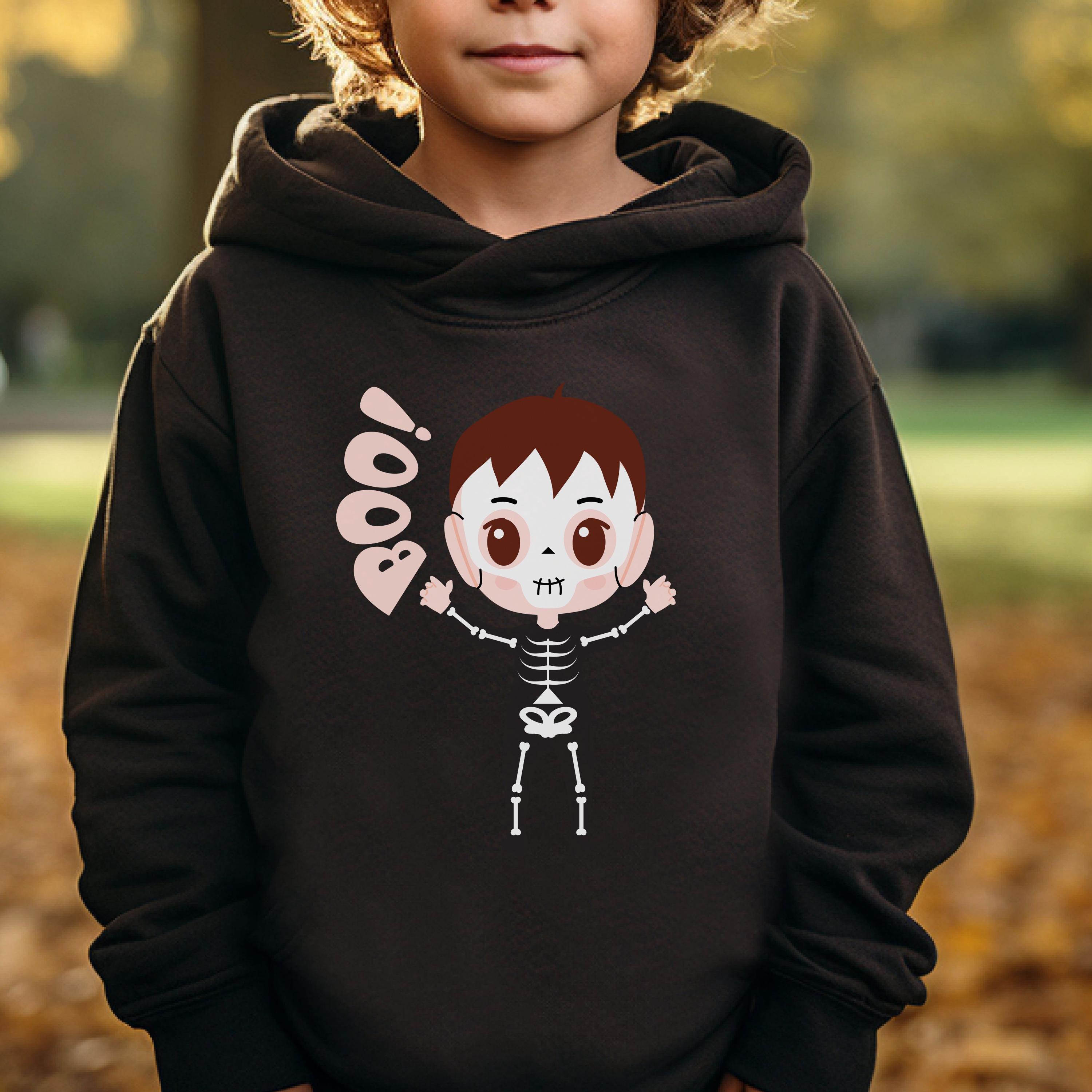 Kids skeleton sweatshirt hotsell