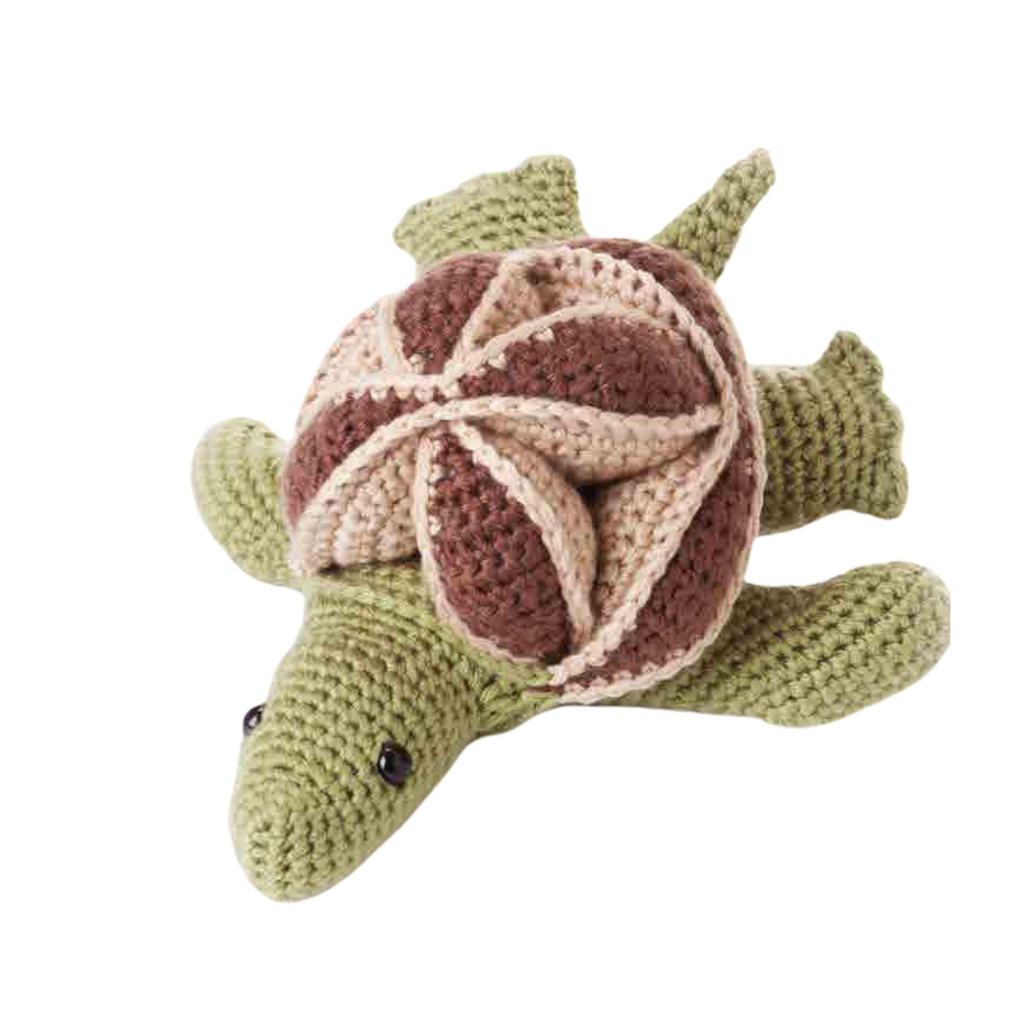 Crochet The Turtle Puzzle Balls Pattern PDF E-Book | Baby toy doll