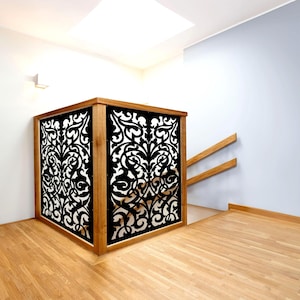 Metal Room Divider Aluminum Privacy Panel, Indoor Outdoor Screen, Modern Room Decor, Privacy Partition