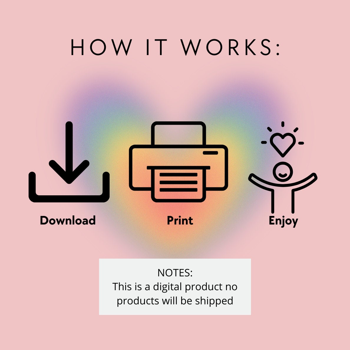 Checklist/notes Template Printable & Fillable, Simple Checklist ...