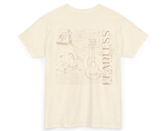 Taylor Swift Fearless (Taylor's Version)  Graphic T-Shirt Eras Tour Original Graphics Unisex